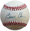 Bruce Chen Autographed Official National League Baseball