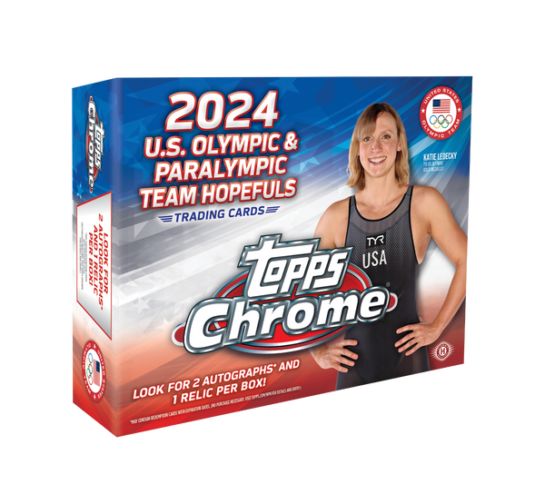 2024 Topps Chrome U.S. Olympic and Paralympic & Hopefuls Hobby Box