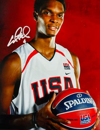 Chris Bosh Autographed Team USA 16x20 Basketball Photo