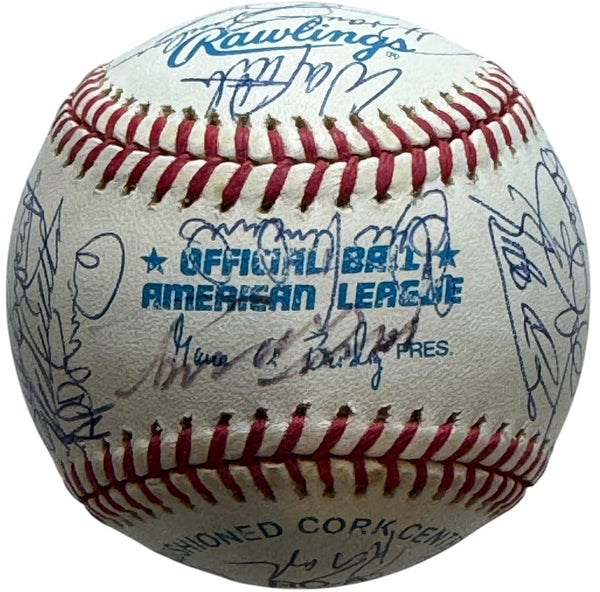 Joe DiMaggio Legends Game Autographed Official American League Baseball