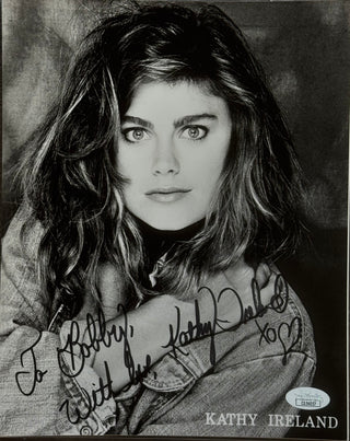 Kathy Ireland Autographed 8x10 Celebrity Photo (JSA)