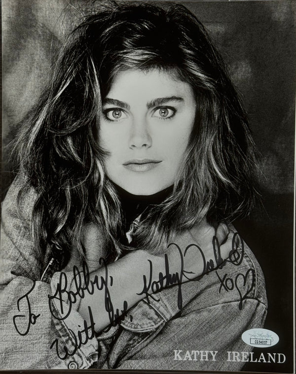 Kathy Ireland Autographed 8x10 Celebrity Photo (JSA)