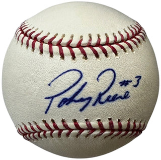 Pokey Reese Autographed Official Major League Baseball