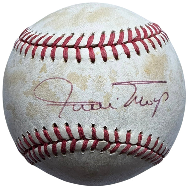 Willie Mays Autographed Official National Baseball (JSA)