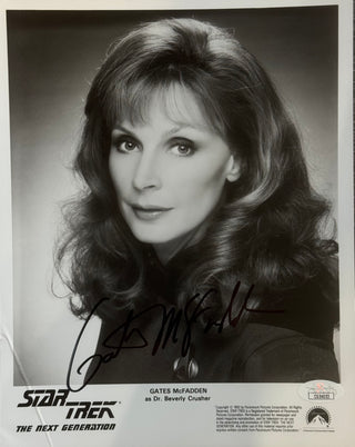 Gates McFadden Star Trek The Next Generation Autographed Photo (JSA)