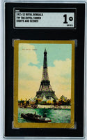 1911-12 Royal Bengals T99 The Eiffel Tower Sights And Scenes SGC 1
