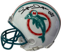 Mark Clayton & Mark Duper Autographed Dolphin Mini Helmet (JSA)