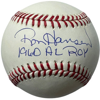 Ron Hansen Autographed Official Major League Baseball (TriStar)
