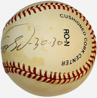 Sammy Sosa Autographed Official National League Baseball (JSA)
