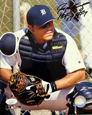 Ivan Rodriguez Autographed Tigers 8x10 Photo (JSA)