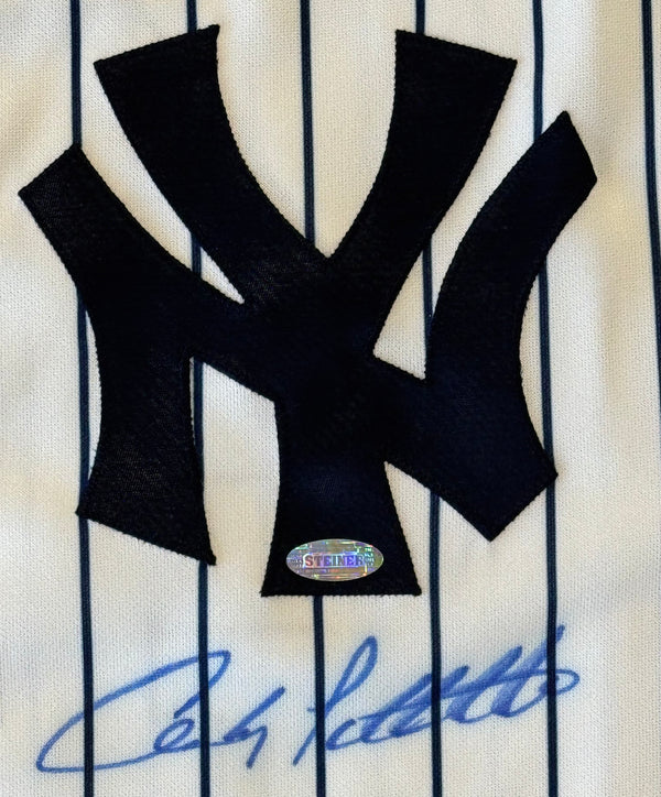 Andy Pettitte Autographed Authentic Majestic Pinstripe Jersey (Steiner/MLB)