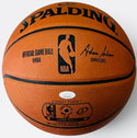 Larry Bird Autographed Official Leather Game Basketball (JSA Witness)