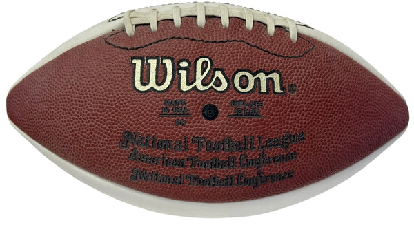 Jerry Rice Autographed Wilson White Panel Football