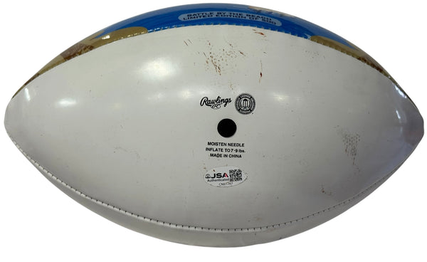 Adrian Peterson Signed 2005 National Championship Football (JSA)