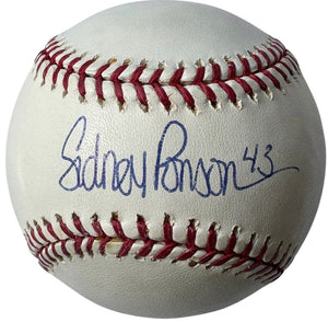 Sidney Ponson Autographed Official Major League Baseball