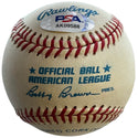 Joe DiMaggio Autographed Official American League Baseball (PSA)