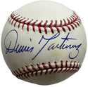 Dennis Martinez Autographed Official Major League Baseball (JSA)