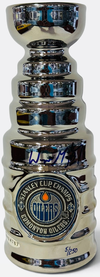 Wayne Gretzky Signed 1997 Mini Stanley Cup Trophy #5/250 RARE (UDA)