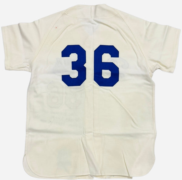 Don Newcombe Autographed Authentic Mitchell & Ness Jersey