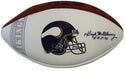 Hugh McElhenny Autographed Autographed Wilson White Panel Football