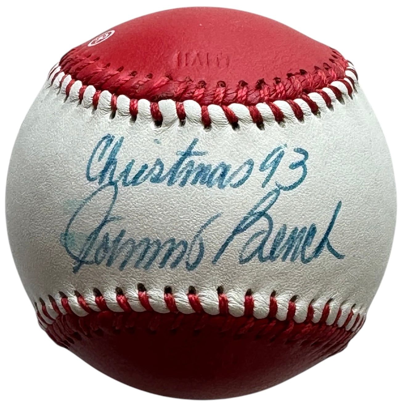 UNDER WRAPS Johnny Bench直筆サインボール Johnny Bench Autographed Cincinnati Reds Commemorative Baseball