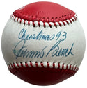 Johnny Bench Autographed Cincinnati Reds Commemorative Baseball.