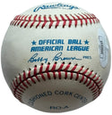 Yogi Berra Autographed Official American League Baseball (JSA)