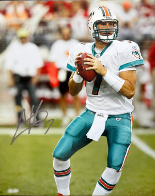 Chad Henne Autographed 16x20 Miami Dolphins Photo
