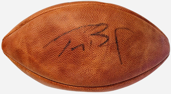 Tom Brady Autographed Official Wilson Super Bowl XXXVIII NFL Football (JSA)