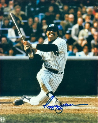 Reggie Jackson Autographed Yankees 8x10 Photo