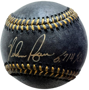 Nolan Ryan "5714 K's" Autographed Black Baseball (AIV)