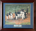 1999 New York Yankees World Series Champs Signed 16X20 Framed Photo #93/99 (Goldin)