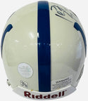 Peyton Manning Indianapolis Colts Autographed Mini Helmet (Super Star Greeting)