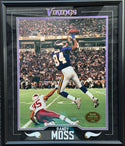 Randy Moss Autographed 16x20 Framed Football Photo #60/184 (UDA)