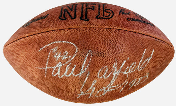 Paul Warfield Autographed Official NFL Football (JSA)