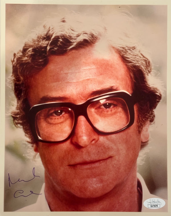 Michael Caine Autographed 8x10 Celebrity Photo (JSA)