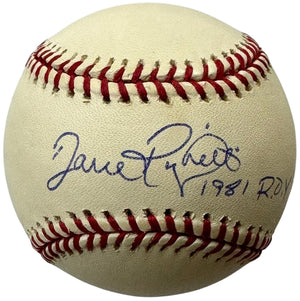 Dave Righetti Autographed Official Major League Baseball