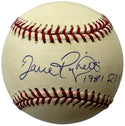 Dave Righetti Autographed Official Major League Baseball