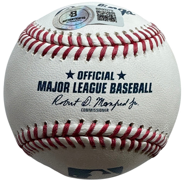 Oneil Cruz Autographed Official Major League Baseball (Beckett)