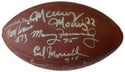 1972 Dolphins Greats Autographed Wilson Football