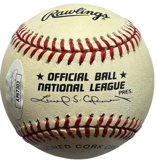 Bobby Cox Autographed Official National League Baseball (JSA)