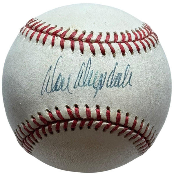 Don Drysdale Autographed Official National League Baseball (JSA)