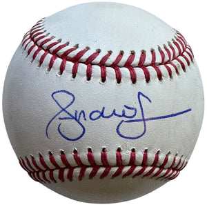 Andruw Jones Autographed Official Major League Baseball (JSA)