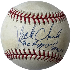 Jack Clark Autographed Official Major League Baseball