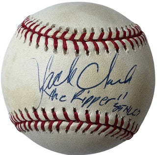 Jack Clark Autographed Official Major League Baseball