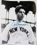 Joe DiMaggio Autographed New York Yankees 8x10 Baseball Photo (JSA)