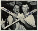 Hank Bauer & Moose Skowron Autographed Yankees 8x10 Photo