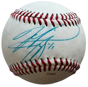 Mike Piazza Autographed Official League Wilson Baseball (JSA)