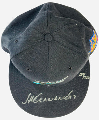 Livan Hernandez Autographed Marlins New Era Hat #139/750