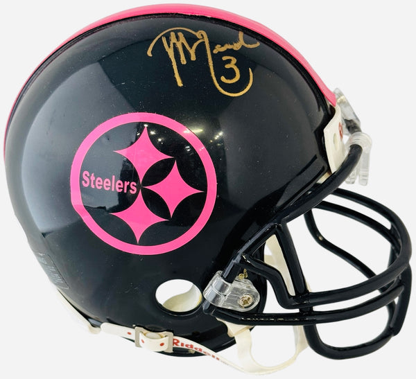 Jeff Reed Autographed Steelers Mini Helmet (JSA)